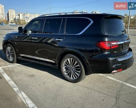 Черный Инфинити QX80, объемом двигателя 5.55 л и пробегом 29 тыс. км за 59900 $, фото 5 на Automoto.ua