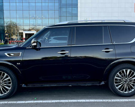 Черный Инфинити QX80, объемом двигателя 5.55 л и пробегом 80 тыс. км за 46500 $, фото 6 на Automoto.ua