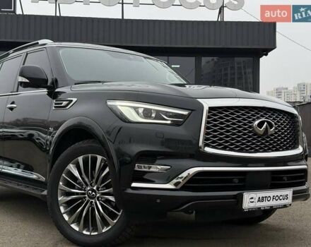 Чорний Інфініті QX80, об'ємом двигуна 5.55 л та пробігом 24 тис. км за 61990 $, фото 1 на Automoto.ua