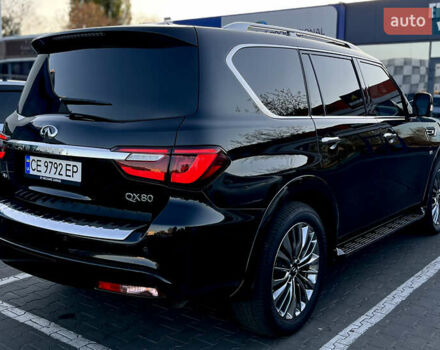 Черный Инфинити QX80, объемом двигателя 5.55 л и пробегом 80 тыс. км за 46500 $, фото 7 на Automoto.ua