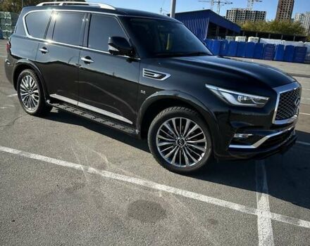Черный Инфинити QX80, объемом двигателя 5.55 л и пробегом 29 тыс. км за 59900 $, фото 9 на Automoto.ua