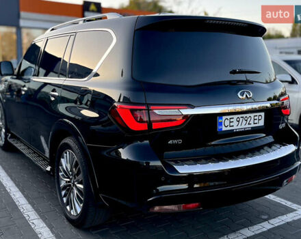 Черный Инфинити QX80, объемом двигателя 5.55 л и пробегом 80 тыс. км за 46500 $, фото 9 на Automoto.ua