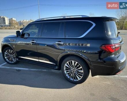 Черный Инфинити QX80, объемом двигателя 5.55 л и пробегом 29 тыс. км за 59900 $, фото 3 на Automoto.ua