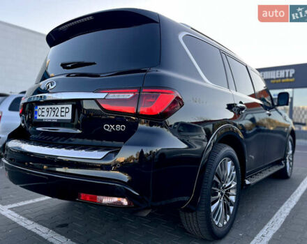 Черный Инфинити QX80, объемом двигателя 5.55 л и пробегом 80 тыс. км за 46500 $, фото 11 на Automoto.ua
