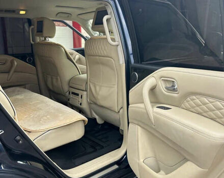 Черный Инфинити QX80, объемом двигателя 5.6 л и пробегом 55 тыс. км за 50000 $, фото 7 на Automoto.ua