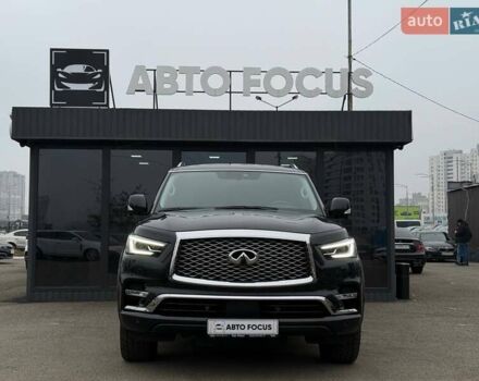 Чорний Інфініті QX80, об'ємом двигуна 5.55 л та пробігом 24 тис. км за 61990 $, фото 2 на Automoto.ua