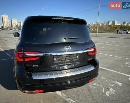 Черный Инфинити QX80, объемом двигателя 5.55 л и пробегом 29 тыс. км за 59900 $, фото 10 на Automoto.ua