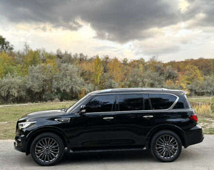 Черный Инфинити QX80, объемом двигателя 5.6 л и пробегом 65 тыс. км за 65900 $, фото 8 на Automoto.ua
