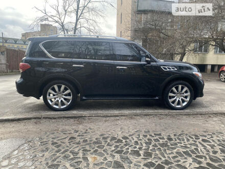 Инфинити QX80 2011 в Киеве на Automoto.ua Черный Инфинити QX80, объемом двигателя 5.6 л и пробегом 296 тыс. км за 23150 $, фото 1 на Automoto.ua