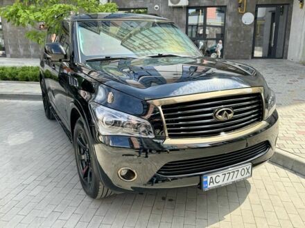 Чорний Інфініті QX80, об'ємом двигуна 5.6 л та пробігом 90 тис. км за 27000 $, фото 1 на Automoto.ua