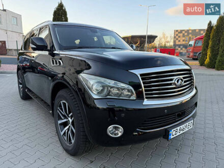 Инфинити QX80 2013 в Киеве на Automoto.ua Черный Инфинити QX80, объемом двигателя 5.6 л и пробегом 166 тыс. км за 19900 $, фото 1 на Automoto.ua