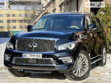 Инфинити QX80 2015 в Львове на Automoto.ua Черный Инфинити QX80, объемом двигателя 5.6 л и пробегом 169 тыс. км за 28900 $, фото 1 на Automoto.ua