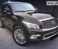 Черный Инфинити QX80, объемом двигателя 5.6 л и пробегом 25 тыс. км за 64500 $, фото 1 на Automoto.ua