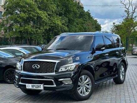 Інфініті QX80 2016 у Кривому Розі на Automoto.ua Чорний Інфініті QX80, об'ємом двигуна 5.6 л та пробігом 179 тис. км за 23950 $, фото 1 на Automoto.ua