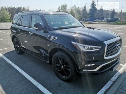 Чорний Інфініті QX80, об'ємом двигуна 5.55 л та пробігом 95 тис. км за 40000 $, фото 1 на Automoto.ua