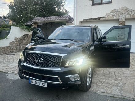 Инфинити QX80 2017 в Одессе на Automoto.ua Черный Инфинити QX80, объемом двигателя 5.6 л и пробегом 107 тыс. км за 33000 $, фото 1 на Automoto.ua
