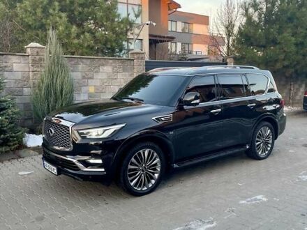 Инфинити QX80 2018 в Киеве на Automoto.ua Черный Инфинити QX80, объемом двигателя 5.6 л и пробегом 155 тыс. км за 34400 $, фото 1 на Automoto.ua