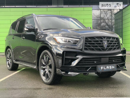 Инфинити QX80 2019 в Киеве на Automoto.ua Черный Инфинити QX80, объемом двигателя 5.6 л и пробегом 74 тыс. км за 52000 $, фото 1 на Automoto.ua
