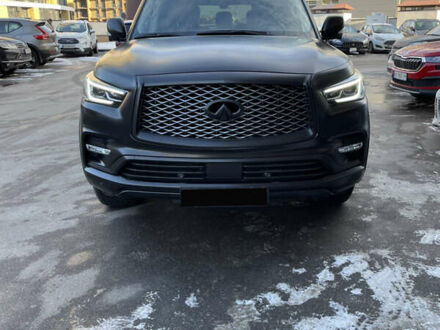 Инфинити QX80 2019 в Киеве на Automoto.ua Черный Инфинити QX80, объемом двигателя 5.6 л и пробегом 70 тыс. км за 54000 $, фото 1 на Automoto.ua