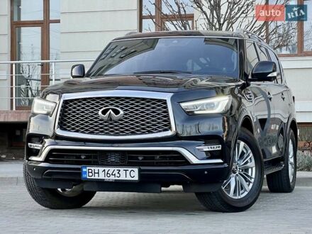Инфинити QX80 2019 в Одессе на Automoto.ua Черный Инфинити QX80, объемом двигателя 5.55 л и пробегом 8 тыс. км за 49999 $, фото 1 на Automoto.ua