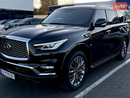 Инфинити QX80 2020 в Одессе на Automoto.ua Черный Инфинити QX80, объемом двигателя 5.55 л и пробегом 79 тыс. км за 49000 $, фото 1 на Automoto.ua