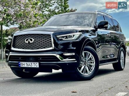 Инфинити QX80 2020 в Одессе на Automoto.ua Черный Инфинити QX80, объемом двигателя 5.6 л и пробегом 6 тыс. км за 52900 $, фото 1 на Automoto.ua