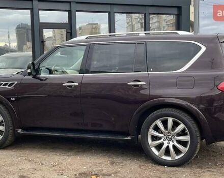 Фиолетовый Инфинити QX80, объемом двигателя 5.55 л и пробегом 201 тыс. км за 23990 $, фото 3 на Automoto.ua