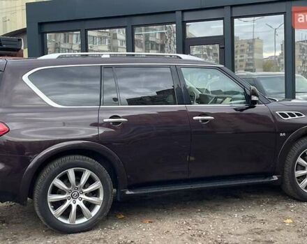 Фиолетовый Инфинити QX80, объемом двигателя 5.55 л и пробегом 201 тыс. км за 23990 $, фото 5 на Automoto.ua
