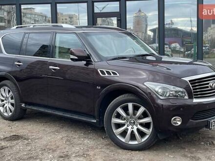 Інфініті QX80 2013 у Києві на Automoto.ua Фіолетовий Інфініті QX80, об'ємом двигуна 5.55 л та пробігом 201 тис. км за 23990 $, фото 1 на Automoto.ua