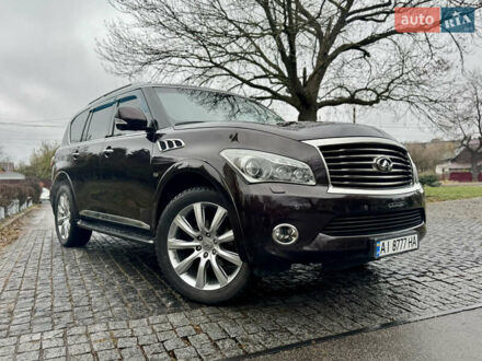 Инфинити QX80 2013 в Фастове на Automoto.ua Фиолетовый Инфинити QX80, объемом двигателя 5.55 л и пробегом 123 тыс. км за 27500 $, фото 1 на Automoto.ua