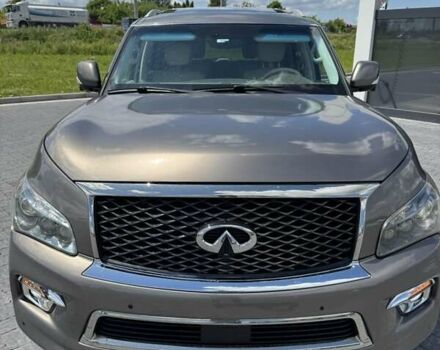 Коричневый Инфинити QX80, объемом двигателя 5.6 л и пробегом 230 тыс. км за 17400 $, фото 1 на Automoto.ua
