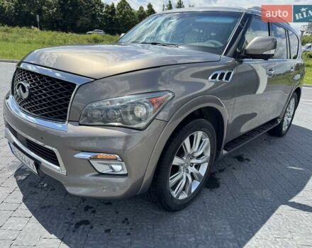 Коричневый Инфинити QX80, объемом двигателя 5.6 л и пробегом 230 тыс. км за 17400 $, фото 5 на Automoto.ua