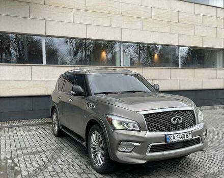 Коричневий Інфініті QX80, об'ємом двигуна 5.6 л та пробігом 128 тис. км за 28000 $, фото 1 на Automoto.ua