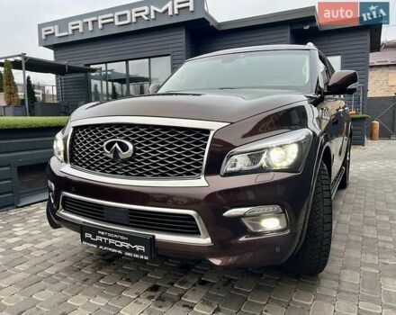 Коричневый Инфинити QX80, объемом двигателя 5.55 л и пробегом 159 тыс. км за 28900 $, фото 105 на Automoto.ua