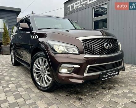 Коричневый Инфинити QX80, объемом двигателя 5.55 л и пробегом 159 тыс. км за 28900 $, фото 104 на Automoto.ua
