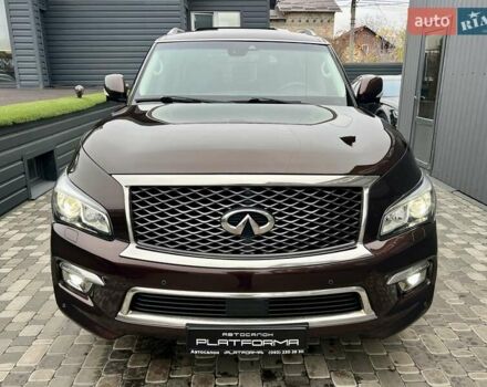 Коричневый Инфинити QX80, объемом двигателя 5.55 л и пробегом 159 тыс. км за 28900 $, фото 13 на Automoto.ua