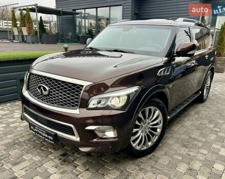 Коричневый Инфинити QX80, объемом двигателя 5.55 л и пробегом 159 тыс. км за 28900 $, фото 6 на Automoto.ua