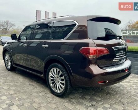 Коричневый Инфинити QX80, объемом двигателя 5.55 л и пробегом 159 тыс. км за 28900 $, фото 5 на Automoto.ua