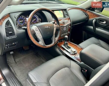 Коричневый Инфинити QX80, объемом двигателя 5.55 л и пробегом 159 тыс. км за 28900 $, фото 27 на Automoto.ua