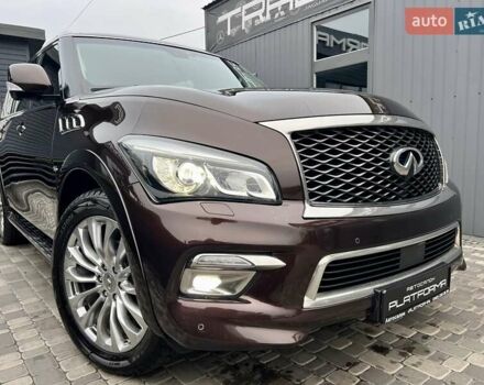 Коричневый Инфинити QX80, объемом двигателя 5.55 л и пробегом 159 тыс. км за 28900 $, фото 93 на Automoto.ua