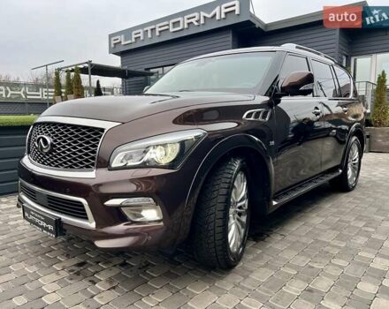 Коричневый Инфинити QX80, объемом двигателя 5.55 л и пробегом 159 тыс. км за 28900 $, фото 102 на Automoto.ua
