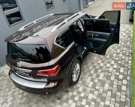 Коричневый Инфинити QX80, объемом двигателя 5.55 л и пробегом 159 тыс. км за 28900 $, фото 98 на Automoto.ua