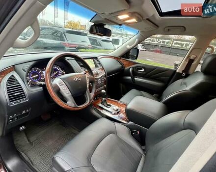 Коричневый Инфинити QX80, объемом двигателя 5.55 л и пробегом 159 тыс. км за 28900 $, фото 26 на Automoto.ua