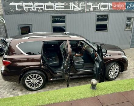 Коричневый Инфинити QX80, объемом двигателя 5.55 л и пробегом 159 тыс. км за 28900 $, фото 94 на Automoto.ua