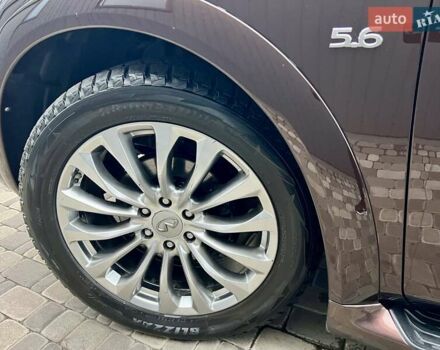 Коричневый Инфинити QX80, объемом двигателя 5.55 л и пробегом 159 тыс. км за 28900 $, фото 90 на Automoto.ua