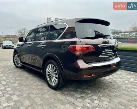 Коричневый Инфинити QX80, объемом двигателя 5.55 л и пробегом 159 тыс. км за 28900 $, фото 106 на Automoto.ua