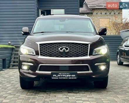 Коричневый Инфинити QX80, объемом двигателя 5.55 л и пробегом 159 тыс. км за 28900 $, фото 2 на Automoto.ua