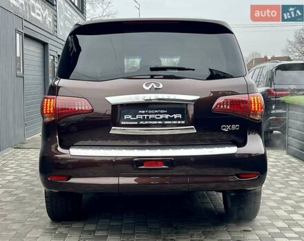 Коричневый Инфинити QX80, объемом двигателя 5.55 л и пробегом 159 тыс. км за 28900 $, фото 8 на Automoto.ua