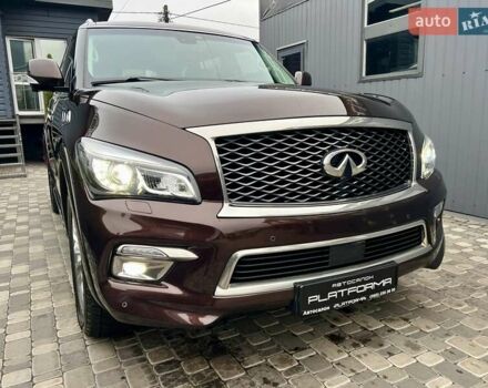 Коричневый Инфинити QX80, объемом двигателя 5.55 л и пробегом 159 тыс. км за 28900 $, фото 10 на Automoto.ua
