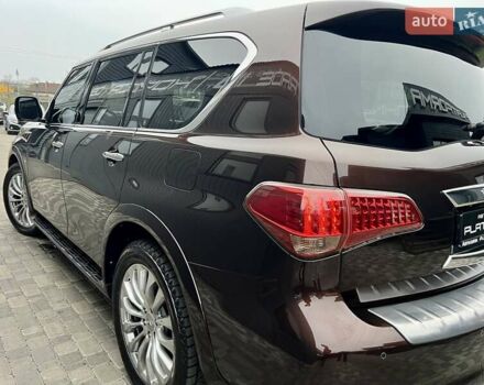 Коричневый Инфинити QX80, объемом двигателя 5.55 л и пробегом 159 тыс. км за 28900 $, фото 85 на Automoto.ua